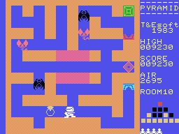 Pyramid Warp screenshot 6 for MSX